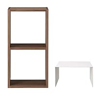 Amazon.co.jp: 無印良品 スタッキングシェルフ・2段